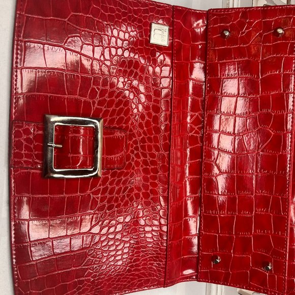 Miche Red Crocodile-Embossed Shell Cover – Classic Collection (Late 2000s) - Picture 6 of 7